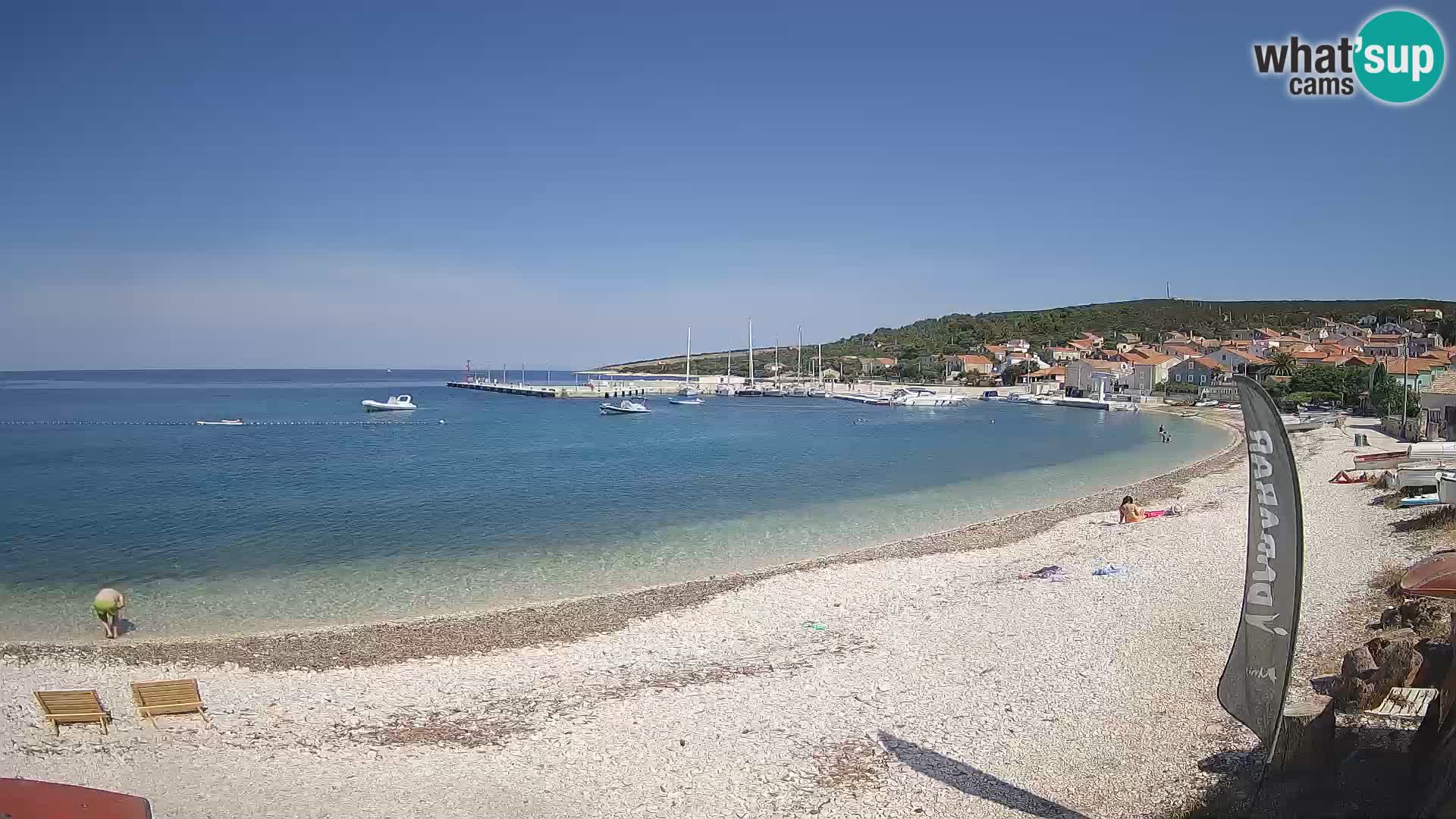 Livecam Unije – Beach
