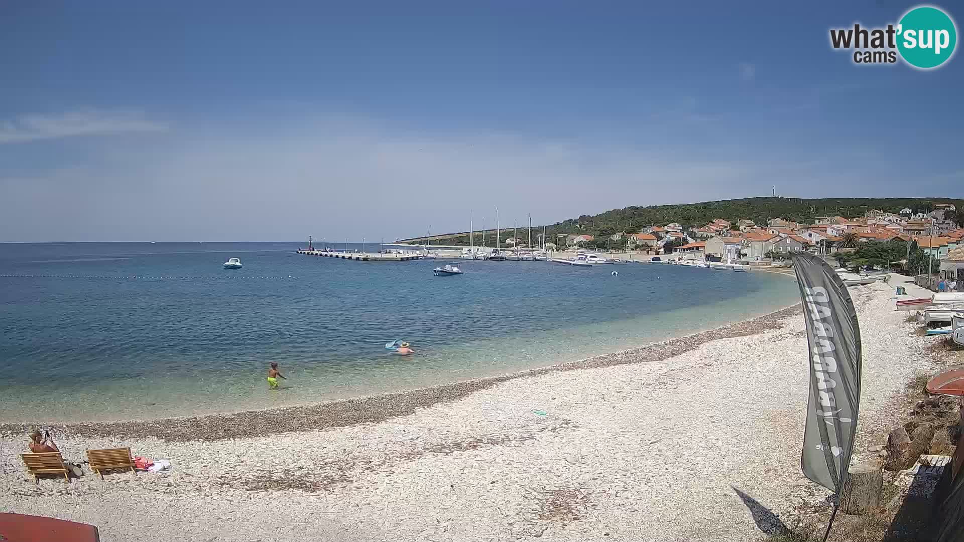 Livecam Unije – Beach