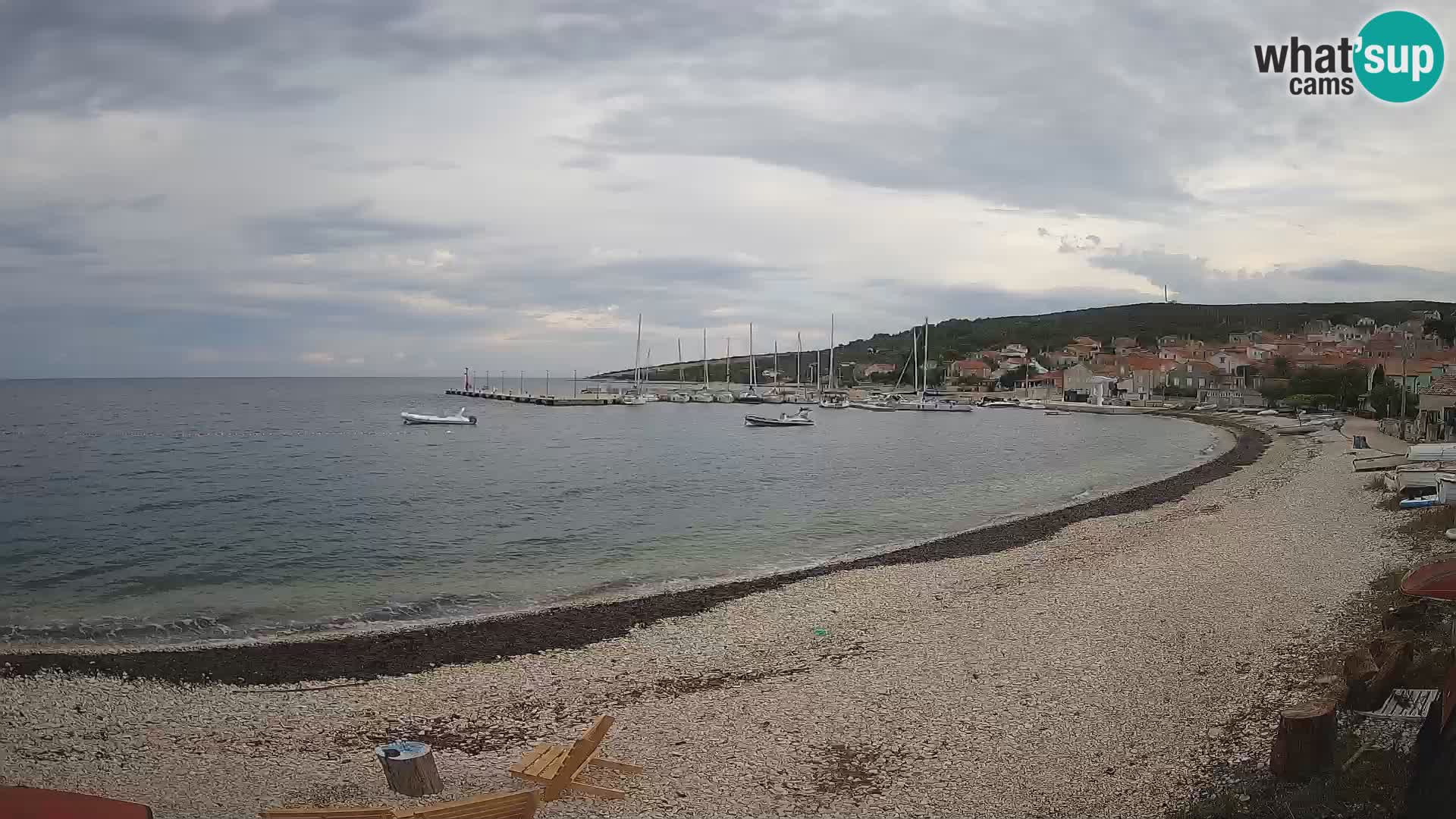 La Spiaggia di Unie webcam