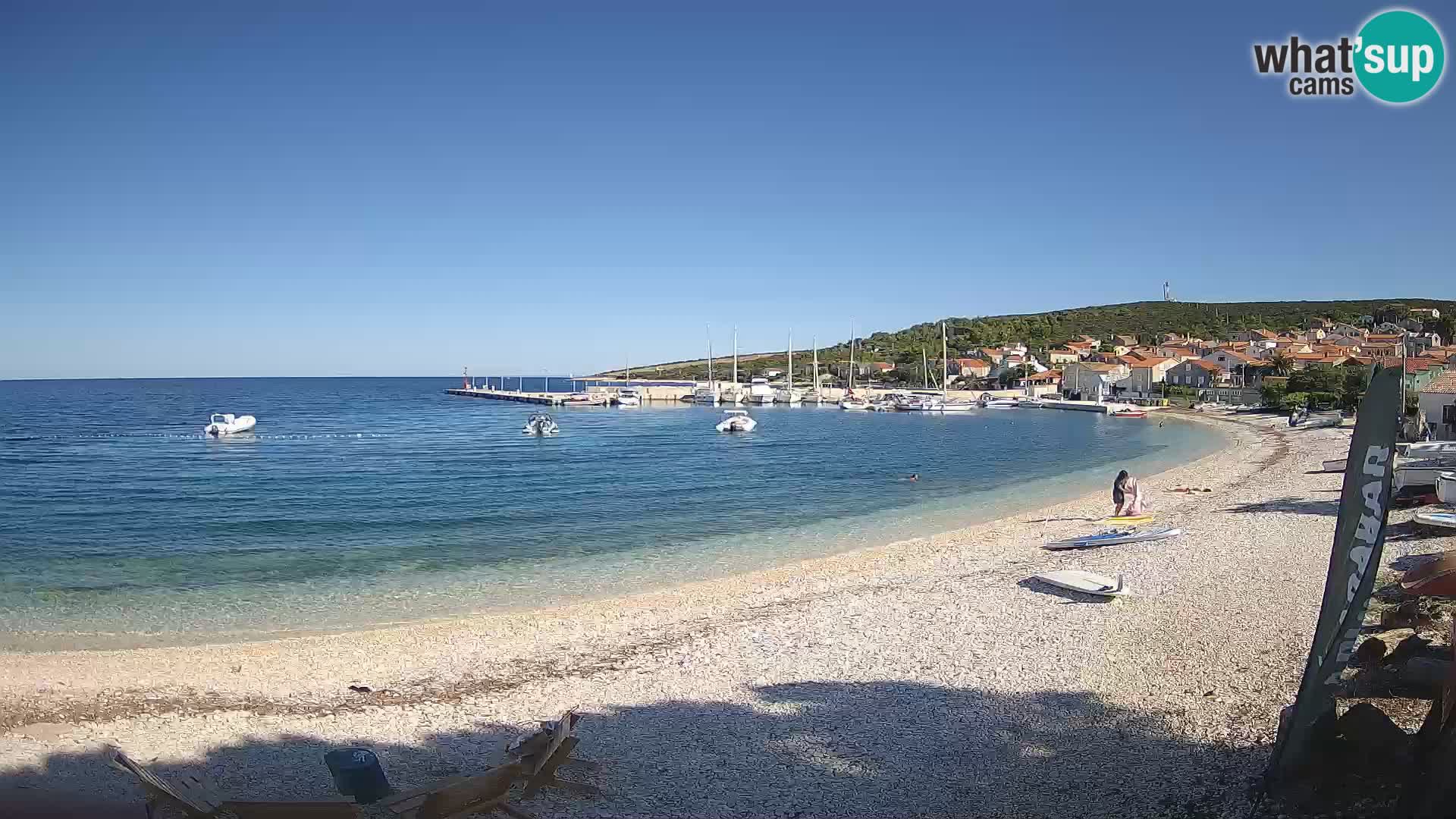 La Spiaggia di Unie webcam