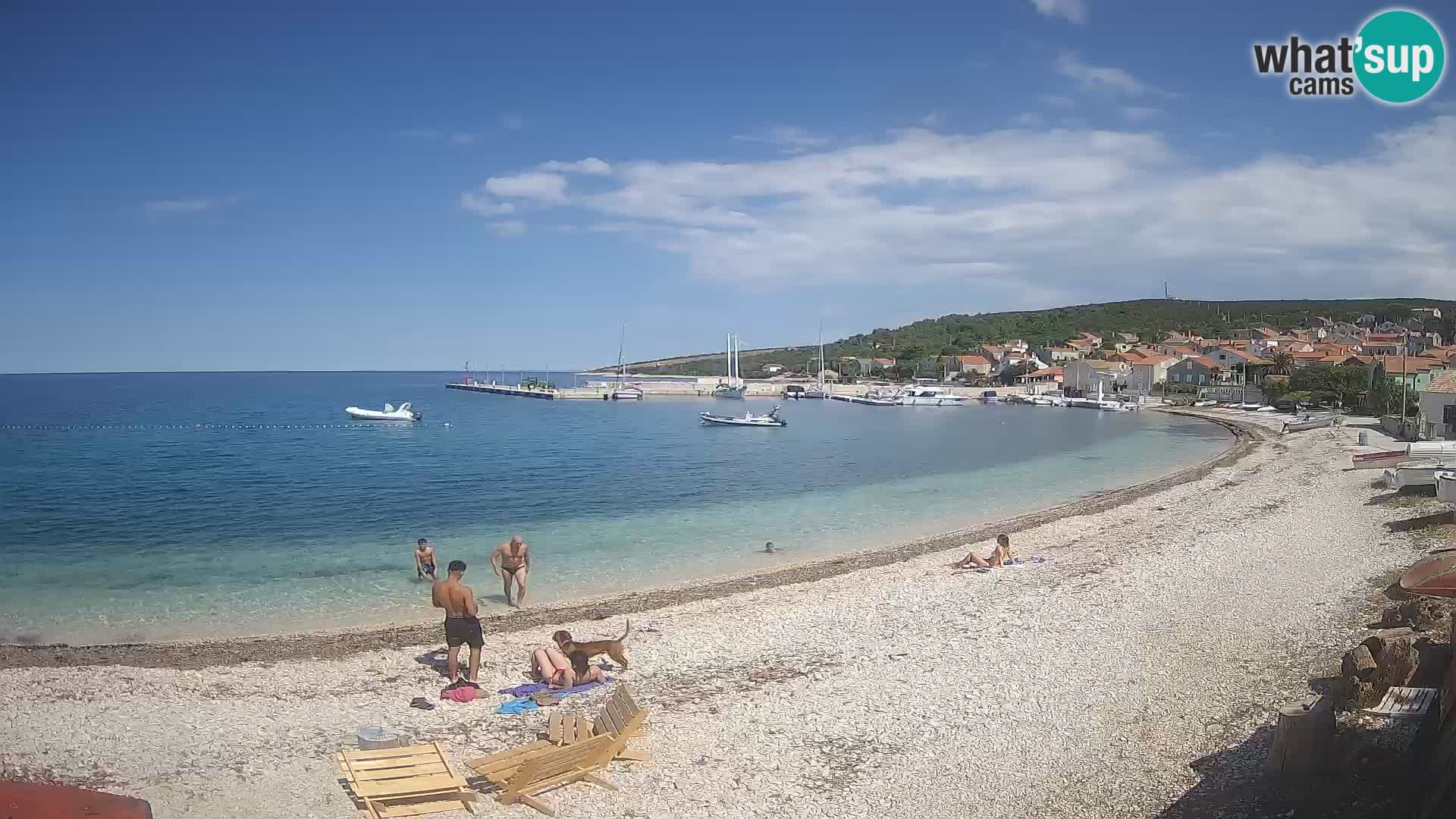 Livecam Unije – Beach