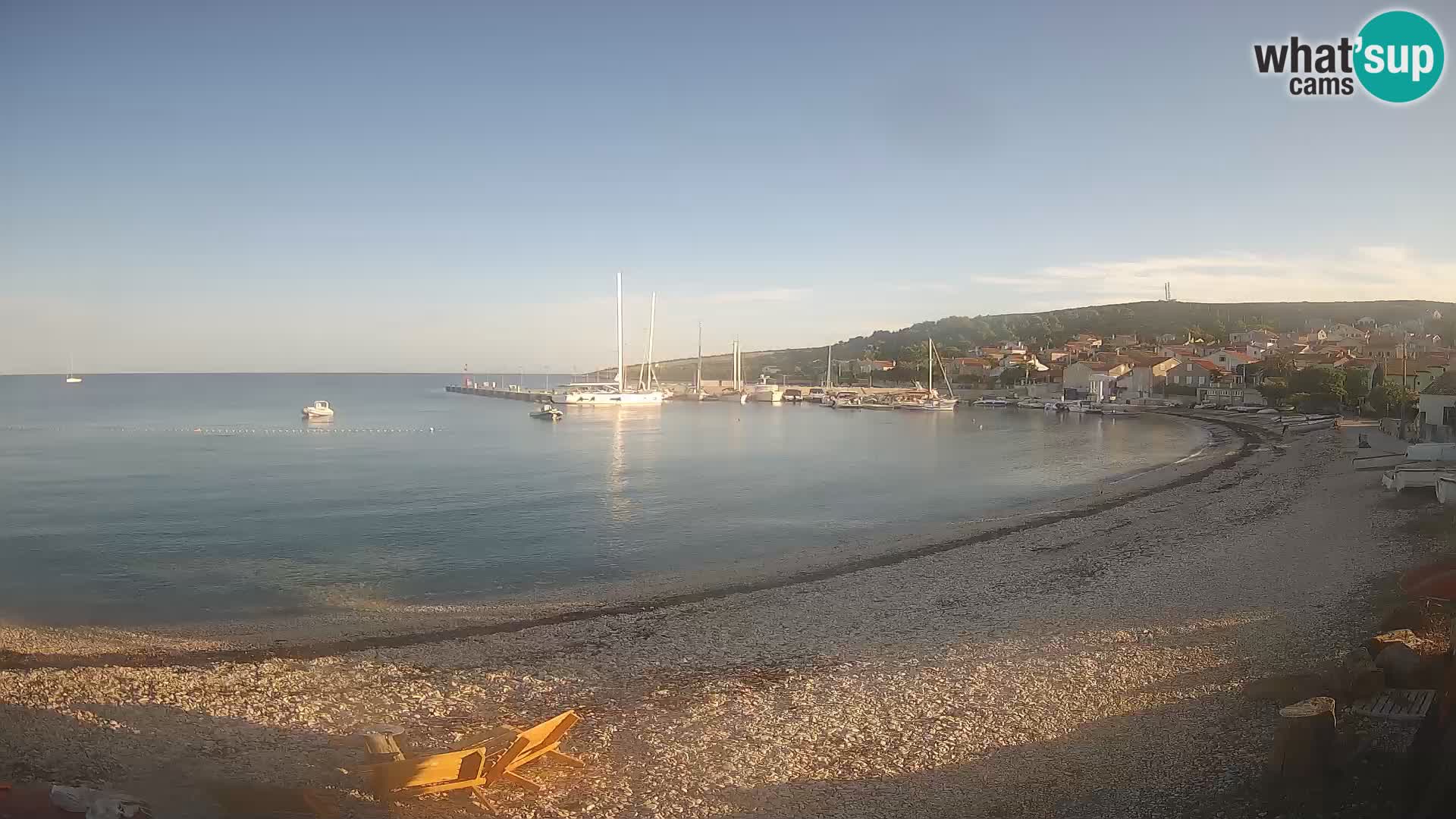 La Spiaggia di Unie webcam