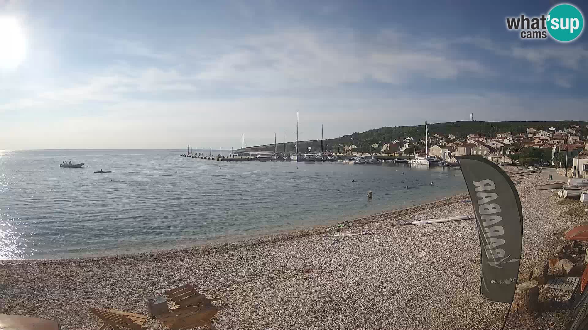 La Spiaggia di Unie webcam