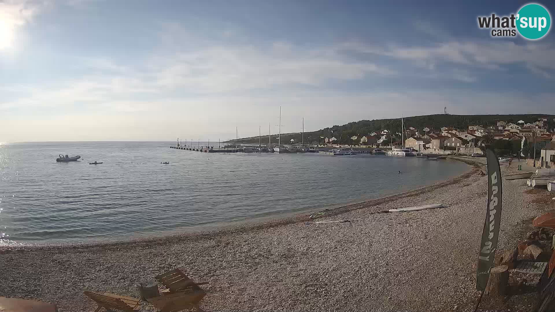 La Spiaggia di Unie webcam