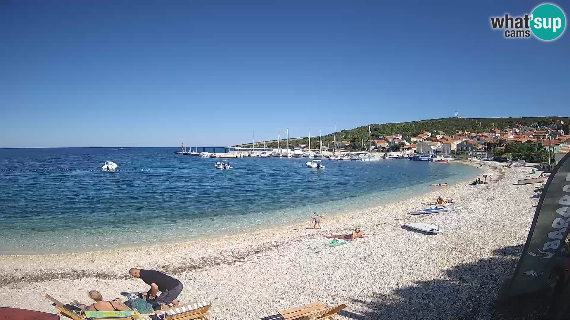Livecam Unije – Beach