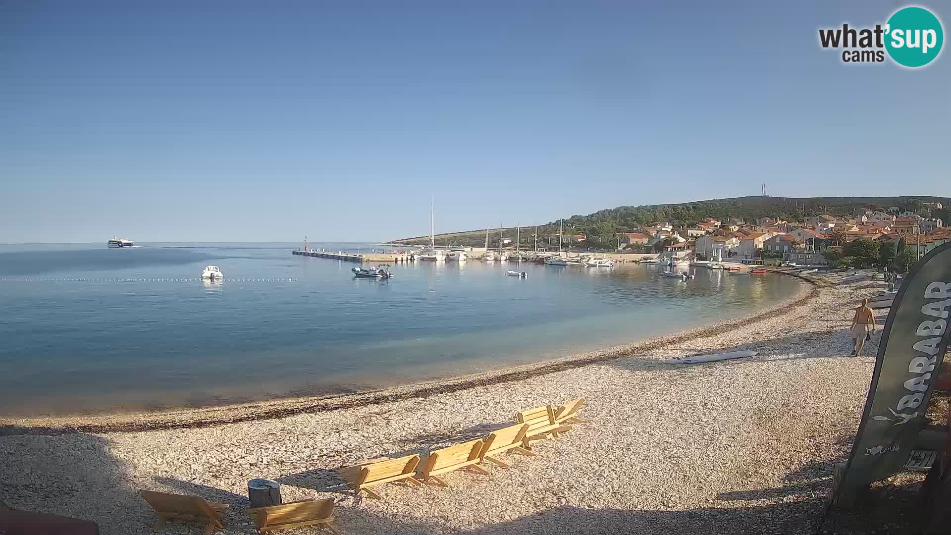 Livecam Unije – Beach