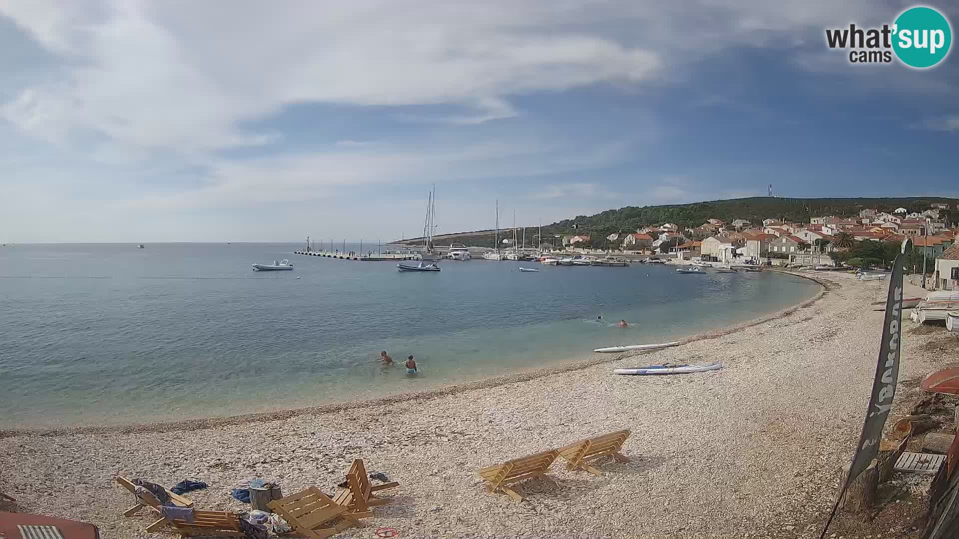La Spiaggia di Unie webcam