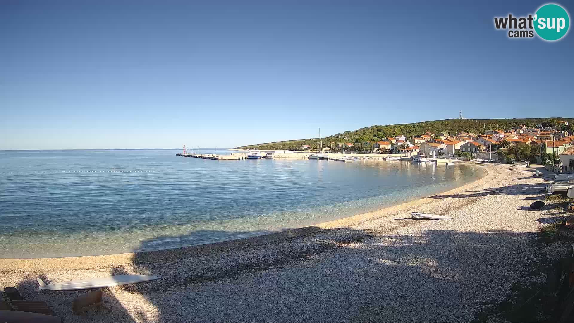 La Spiaggia di Unie webcam