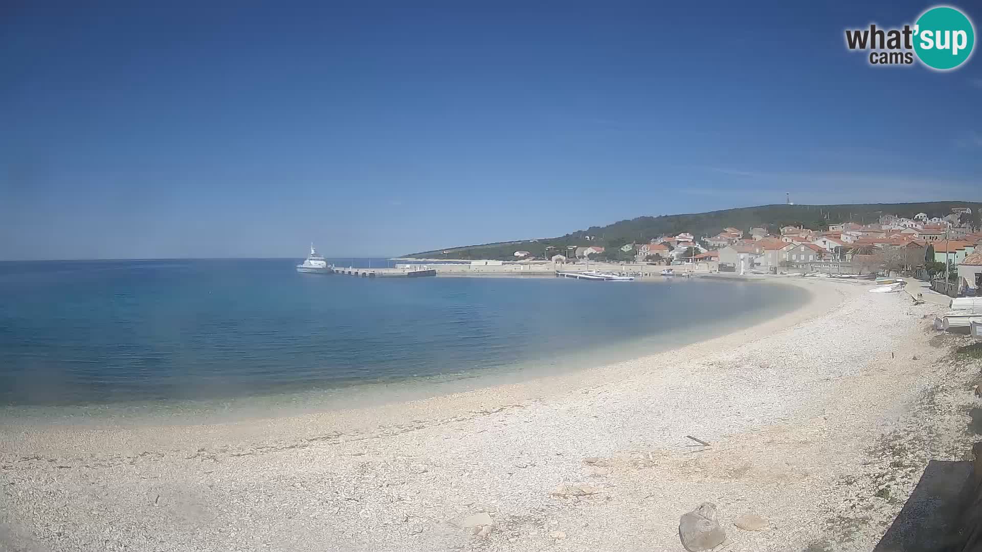 La Spiaggia di Unie webcam