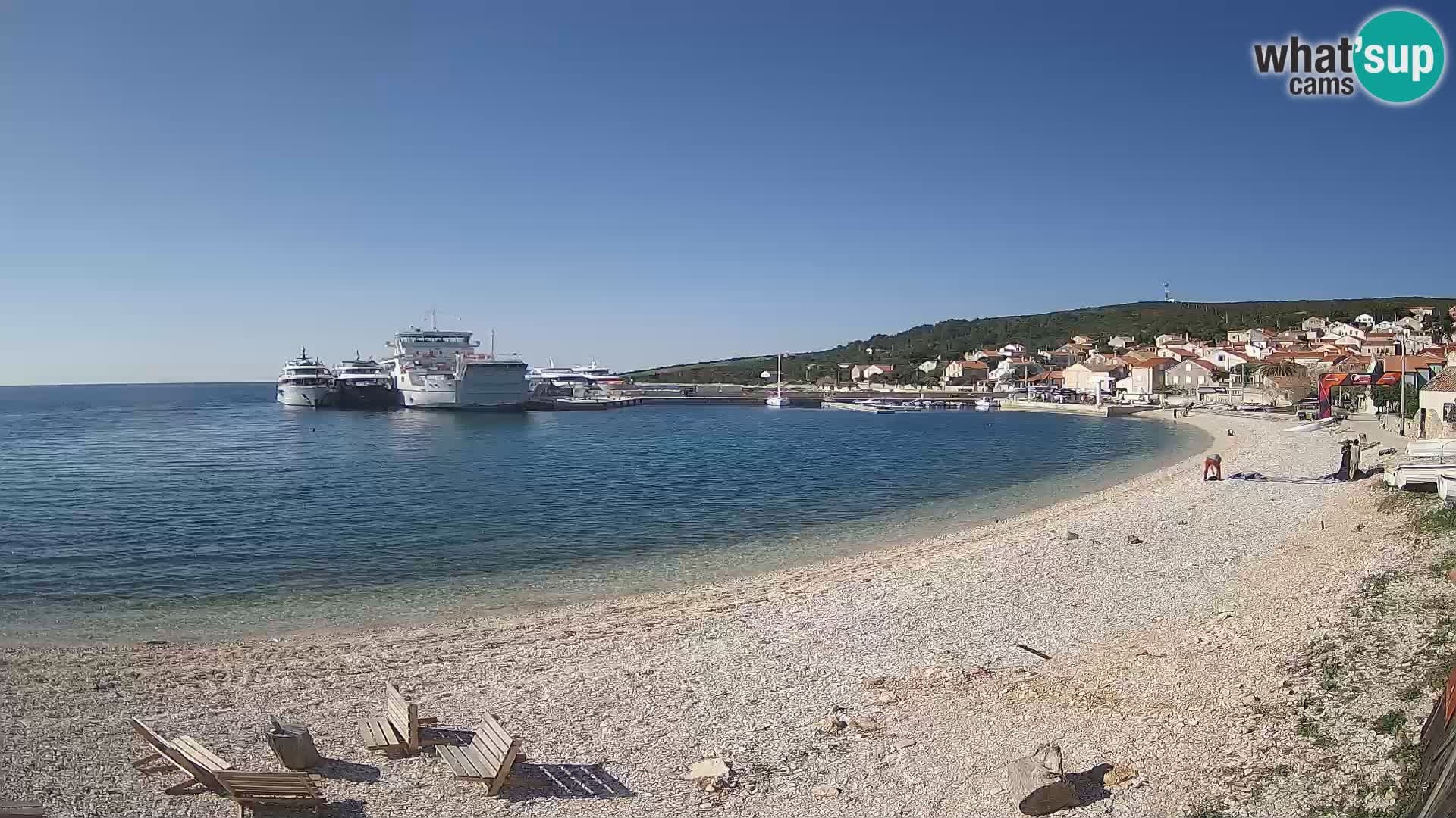 La Spiaggia di Unie webcam