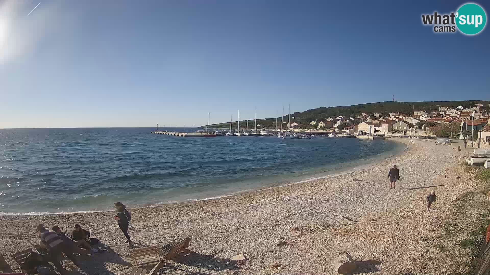 Unije strand webcam