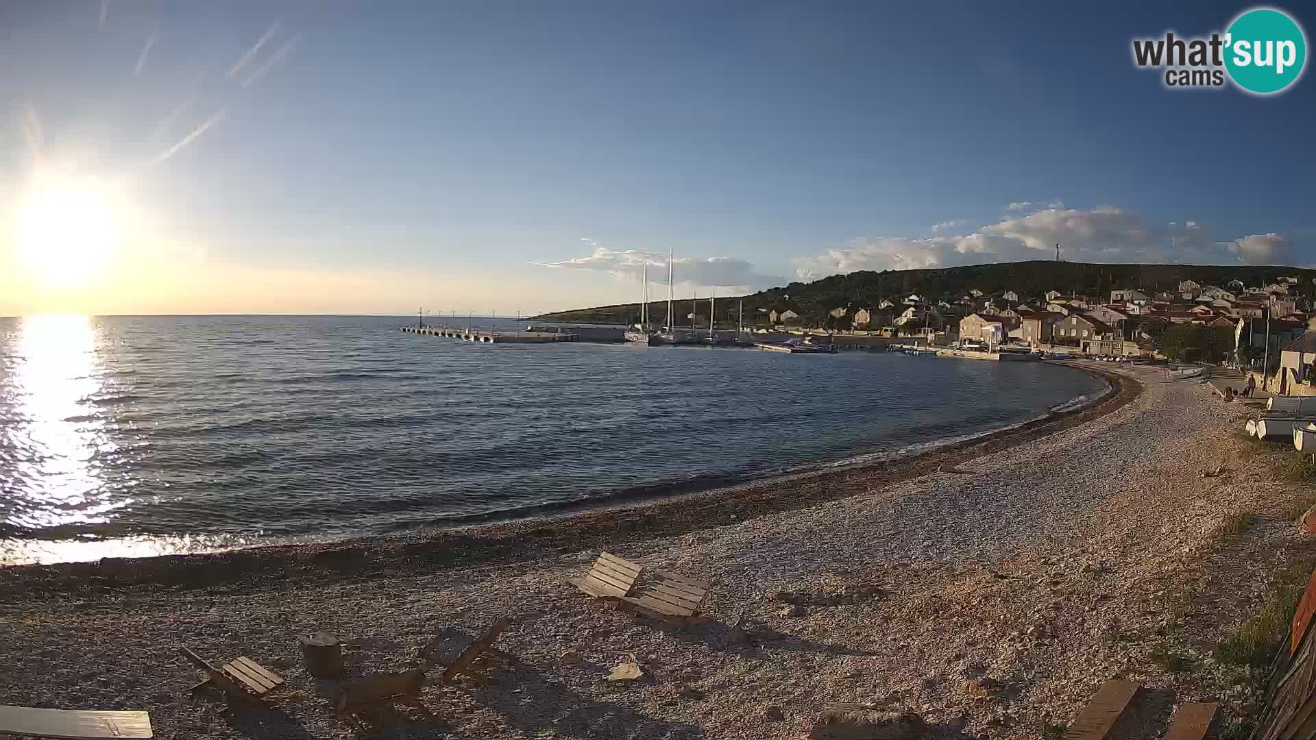 La Spiaggia di Unie webcam