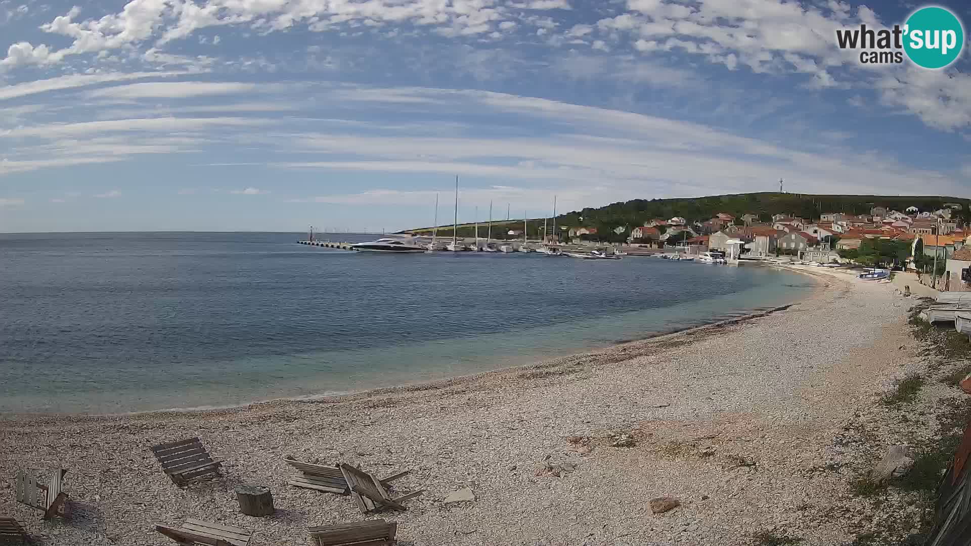 La Spiaggia di Unie webcam