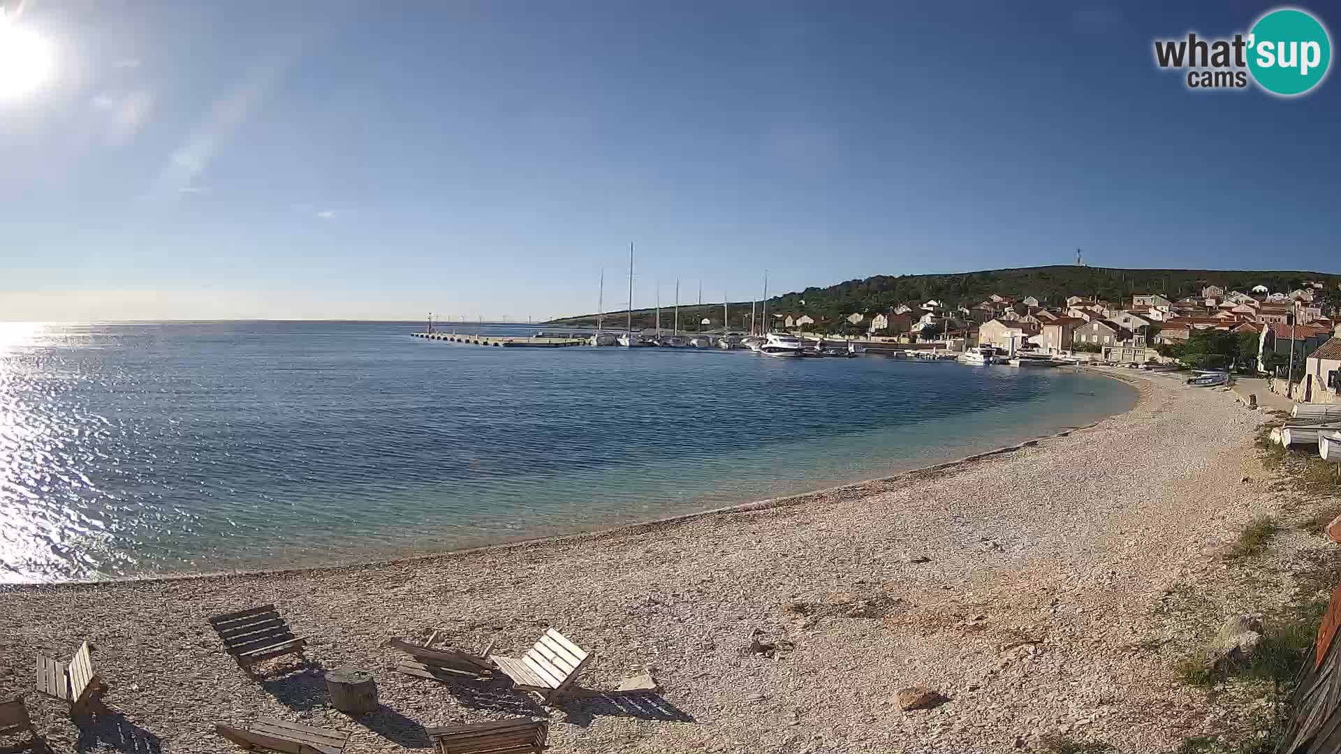 La Spiaggia di Unie webcam