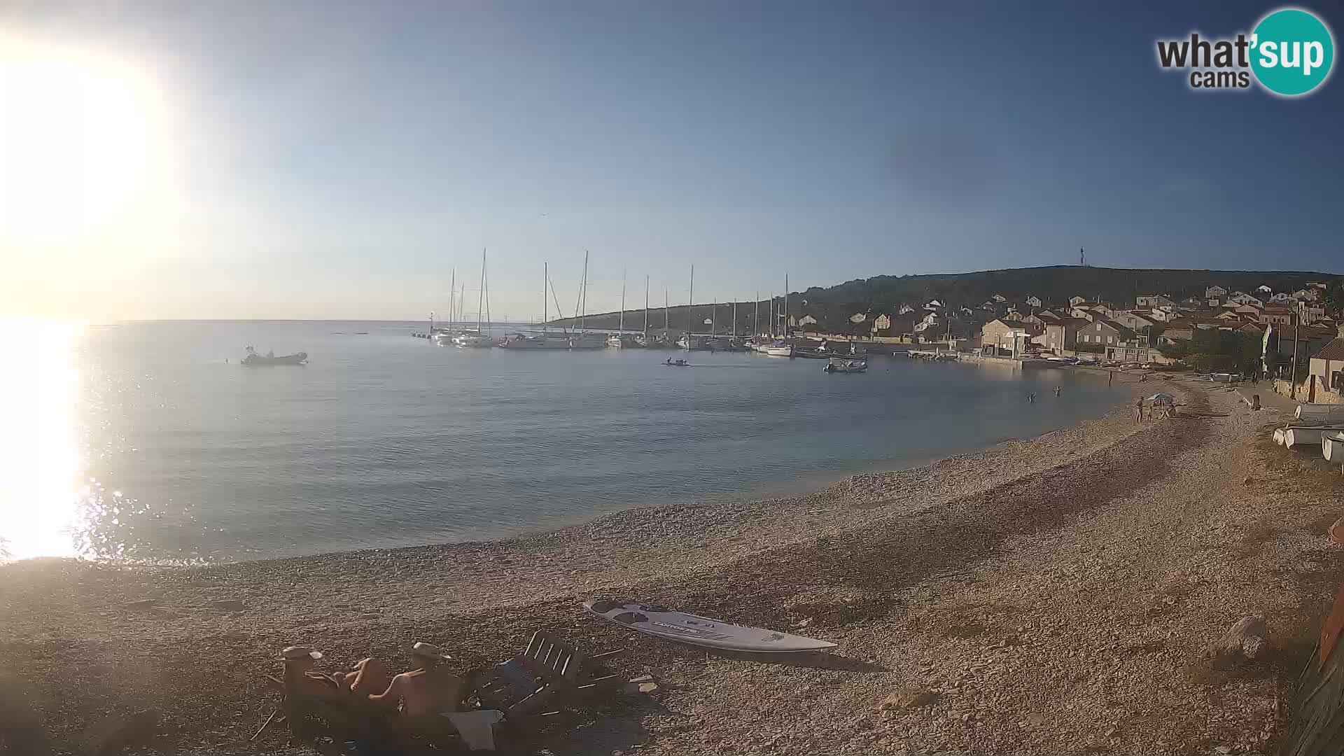La Spiaggia di Unie webcam