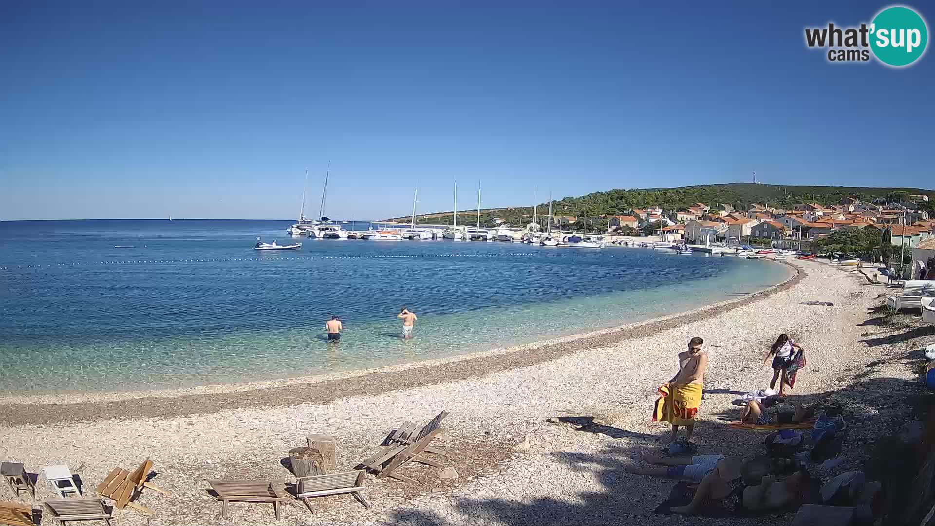La Spiaggia di Unie webcam