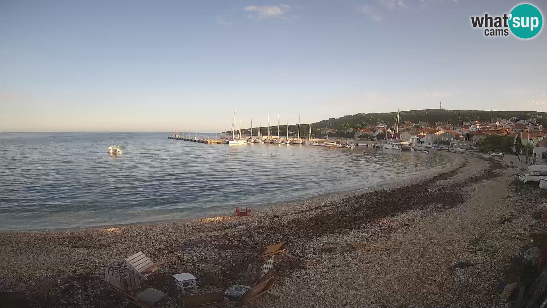 La Spiaggia di Unie webcam