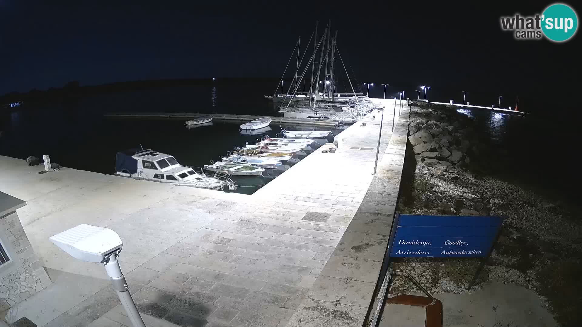 Webcam de l’île d’Unije – Explorez la beauté du joyau caché de la Croatie