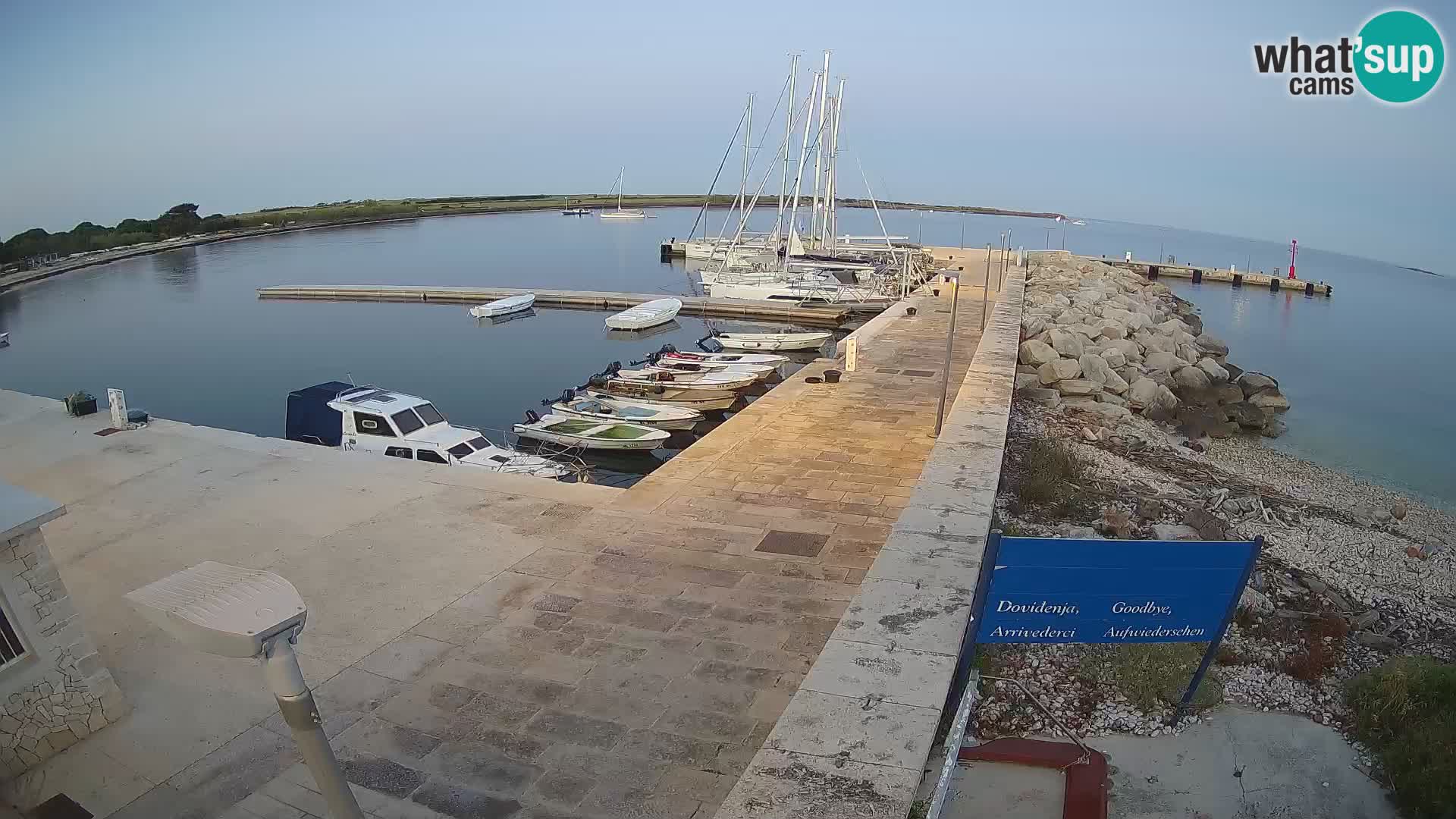 Webcam de l’île d’Unije – Explorez la beauté du joyau caché de la Croatie