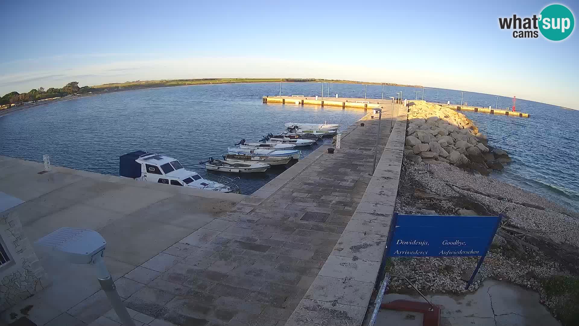 Webcam de l’île d’Unije – Explorez la beauté du joyau caché de la Croatie