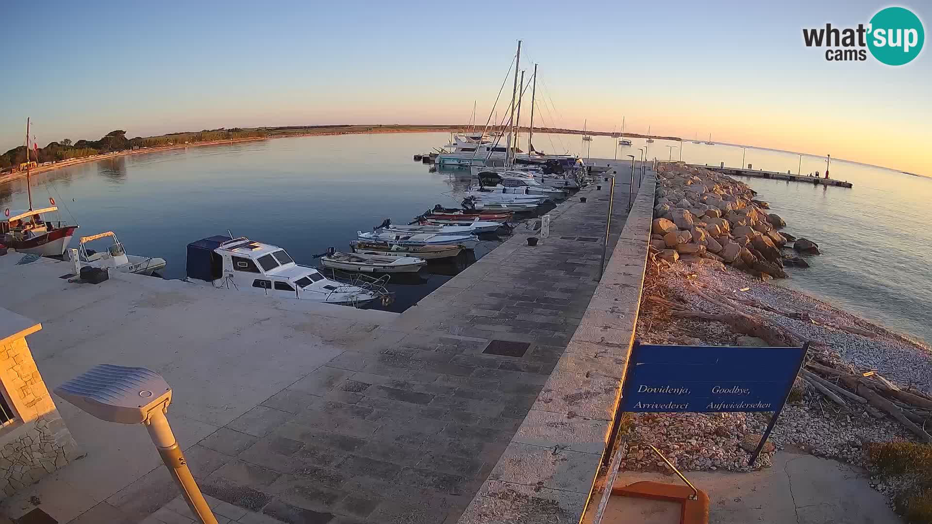 Webcam de l’île d’Unije – Explorez la beauté du joyau caché de la Croatie