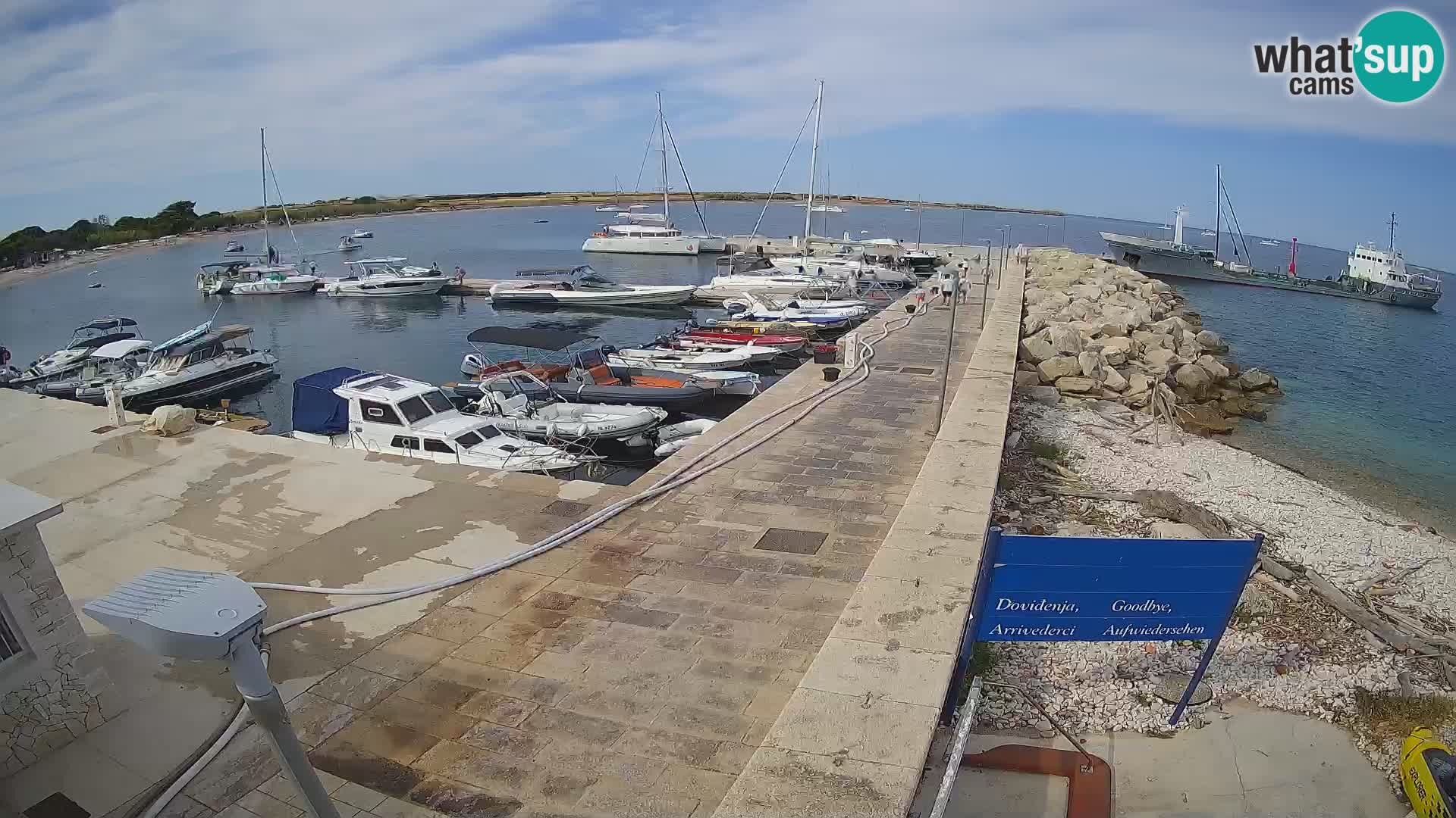 Webcam de l’île d’Unije – Explorez la beauté du joyau caché de la Croatie