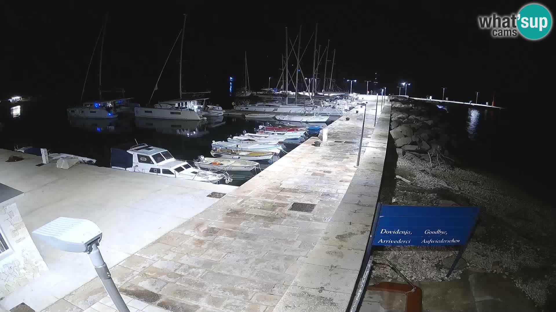 Webcam de l’île d’Unije – Explorez la beauté du joyau caché de la Croatie