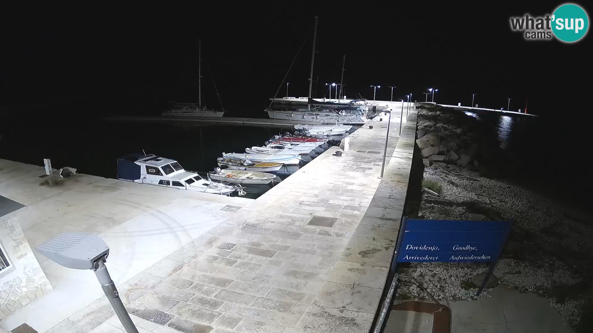 Webcam de l’île d’Unije – Explorez la beauté du joyau caché de la Croatie