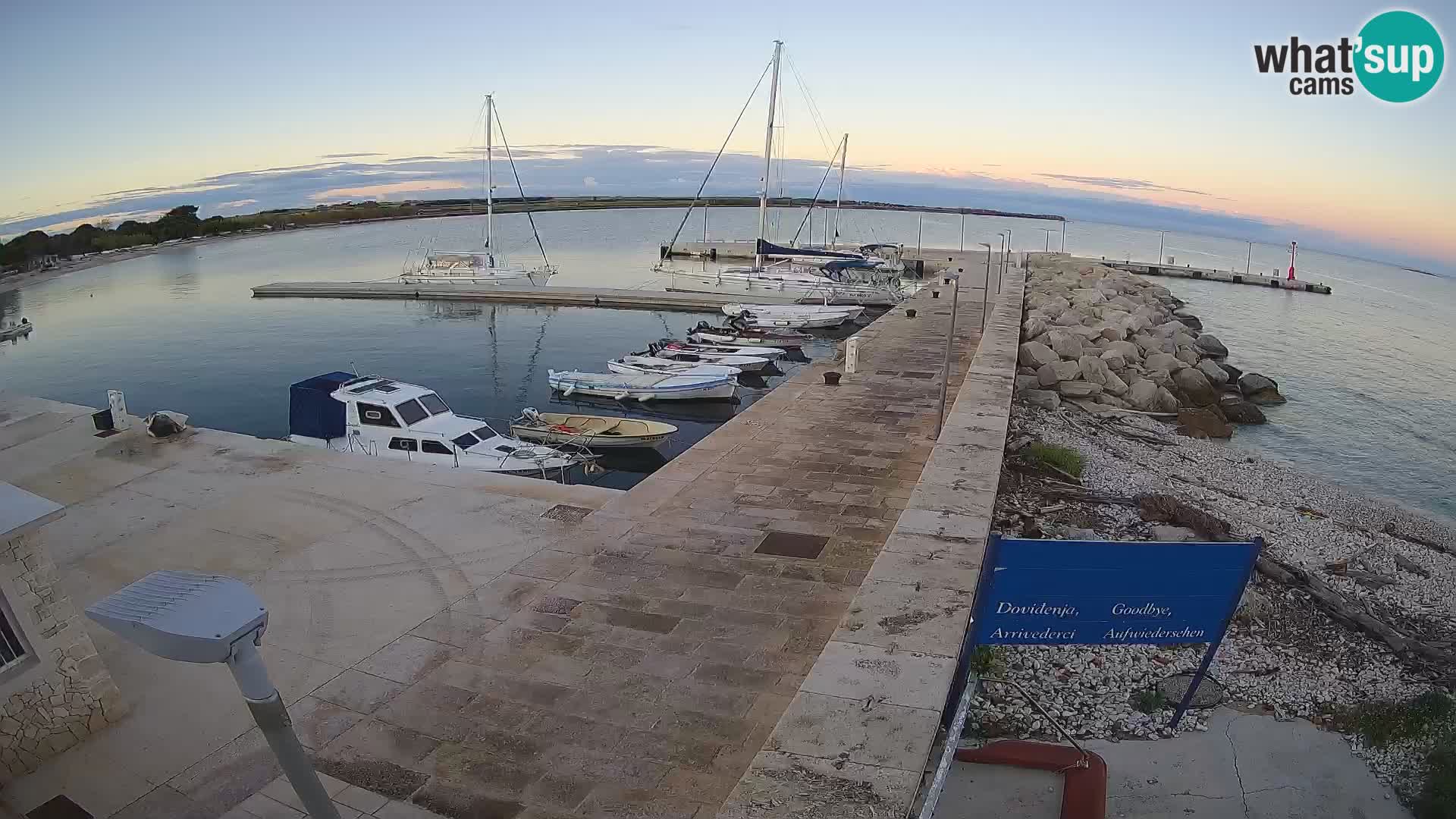 Webcam de l’île d’Unije – Explorez la beauté du joyau caché de la Croatie