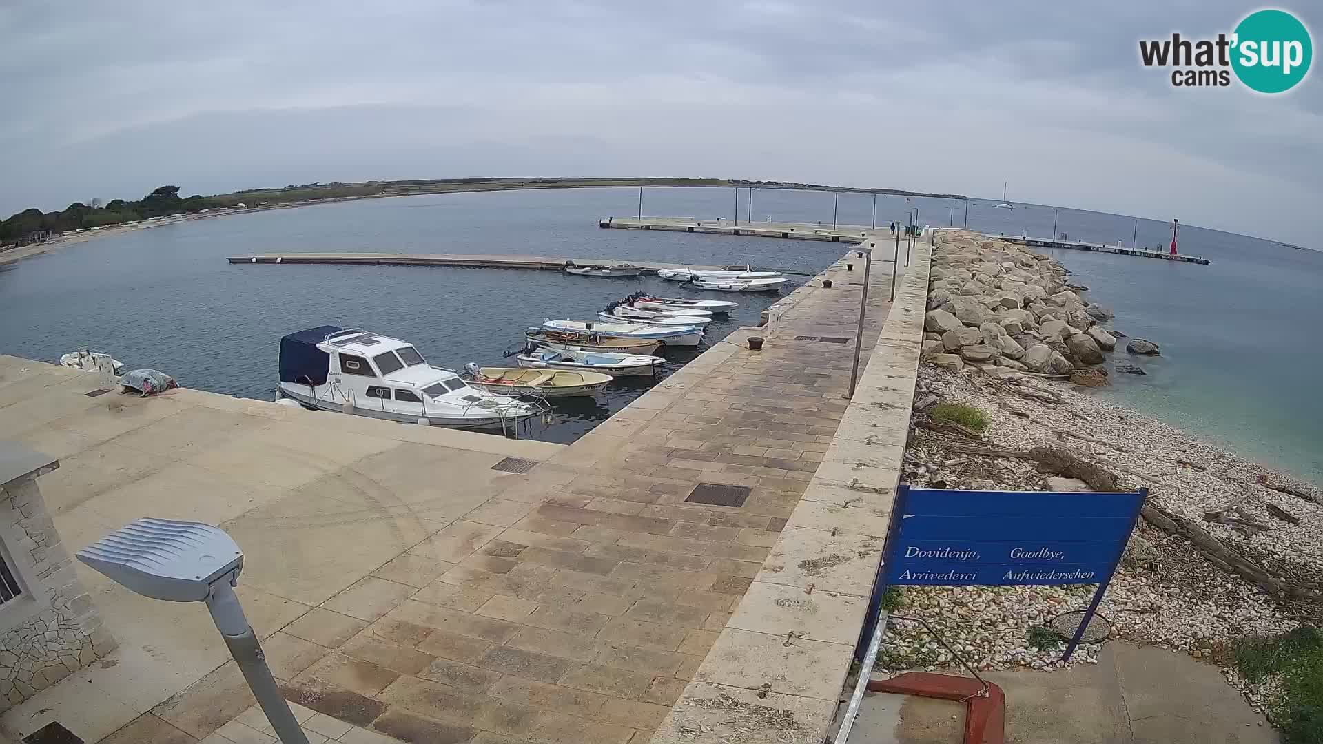 Webcam de l’île d’Unije – Explorez la beauté du joyau caché de la Croatie