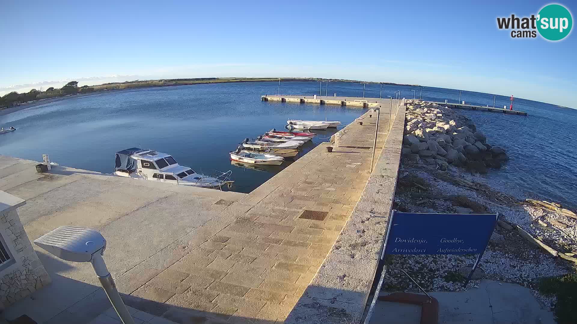 Webcam de l’île d’Unije – Explorez la beauté du joyau caché de la Croatie