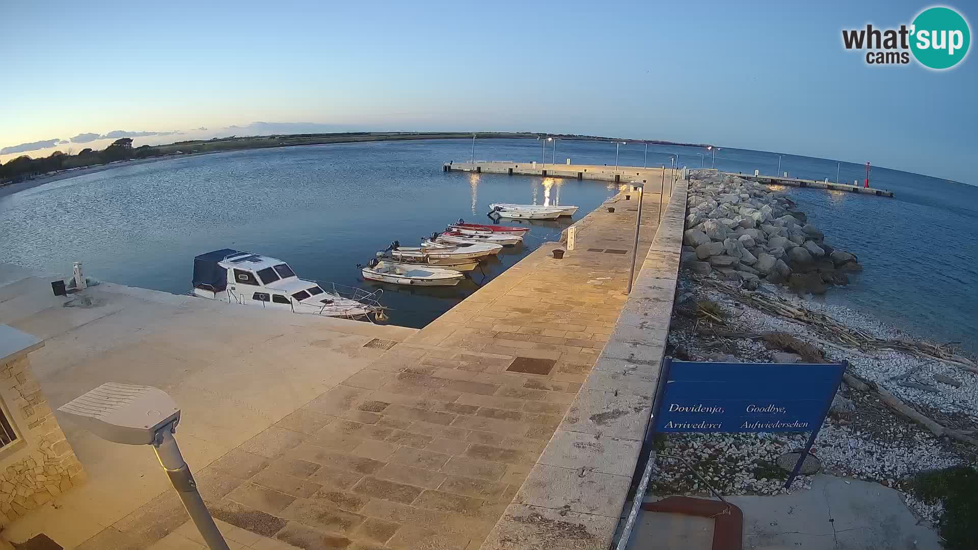 Webcam de l’île d’Unije – Explorez la beauté du joyau caché de la Croatie