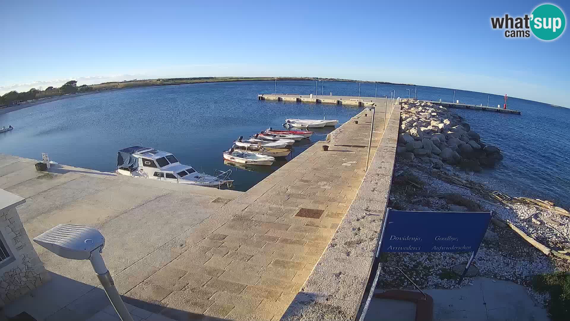 Webcam de l’île d’Unije – Explorez la beauté du joyau caché de la Croatie