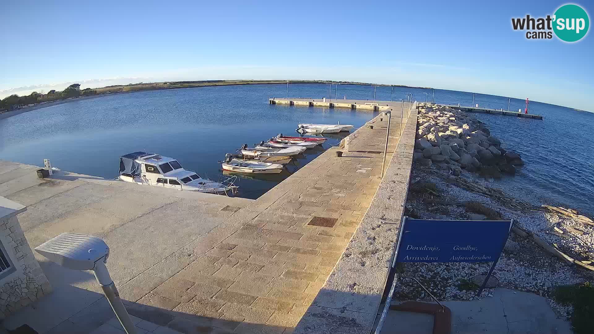 Webcam de l’île d’Unije – Explorez la beauté du joyau caché de la Croatie