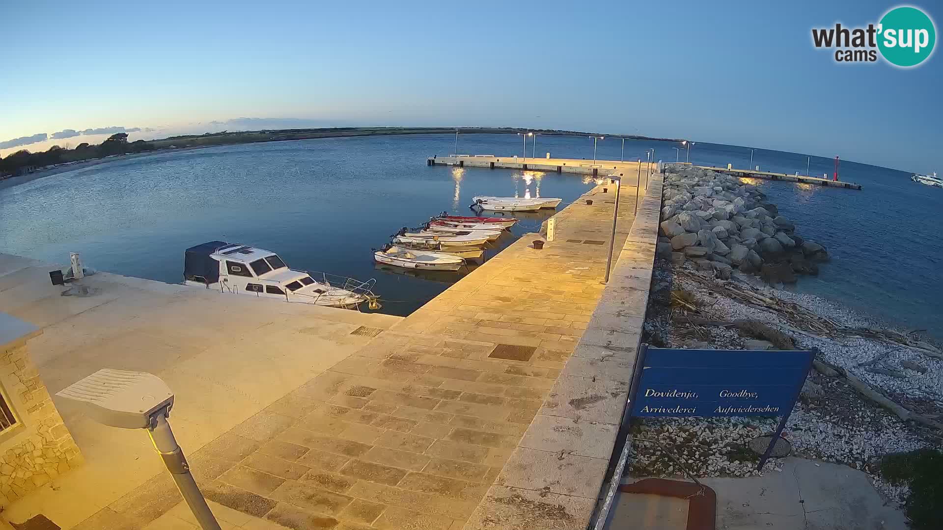 Webcam de l’île d’Unije – Explorez la beauté du joyau caché de la Croatie