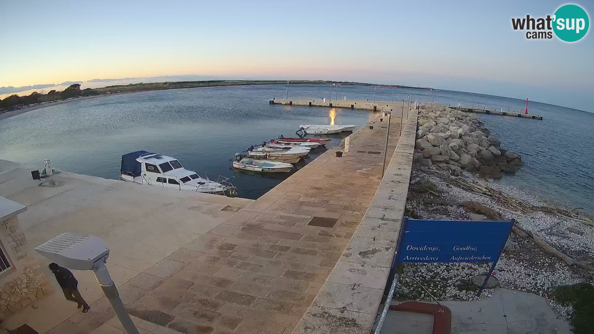 Webcam de l’île d’Unije – Explorez la beauté du joyau caché de la Croatie