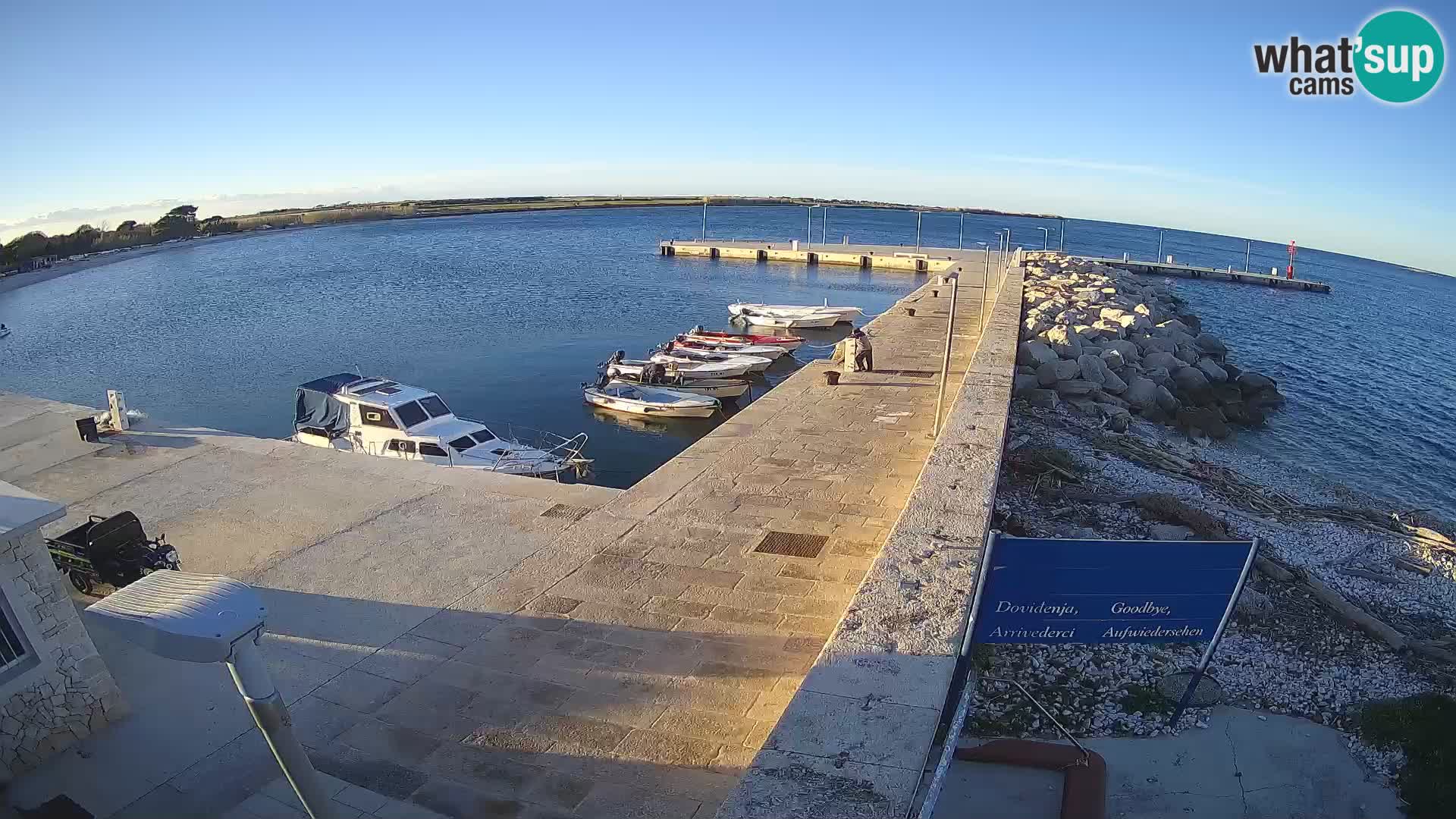 Webcam de l’île d’Unije – Explorez la beauté du joyau caché de la Croatie