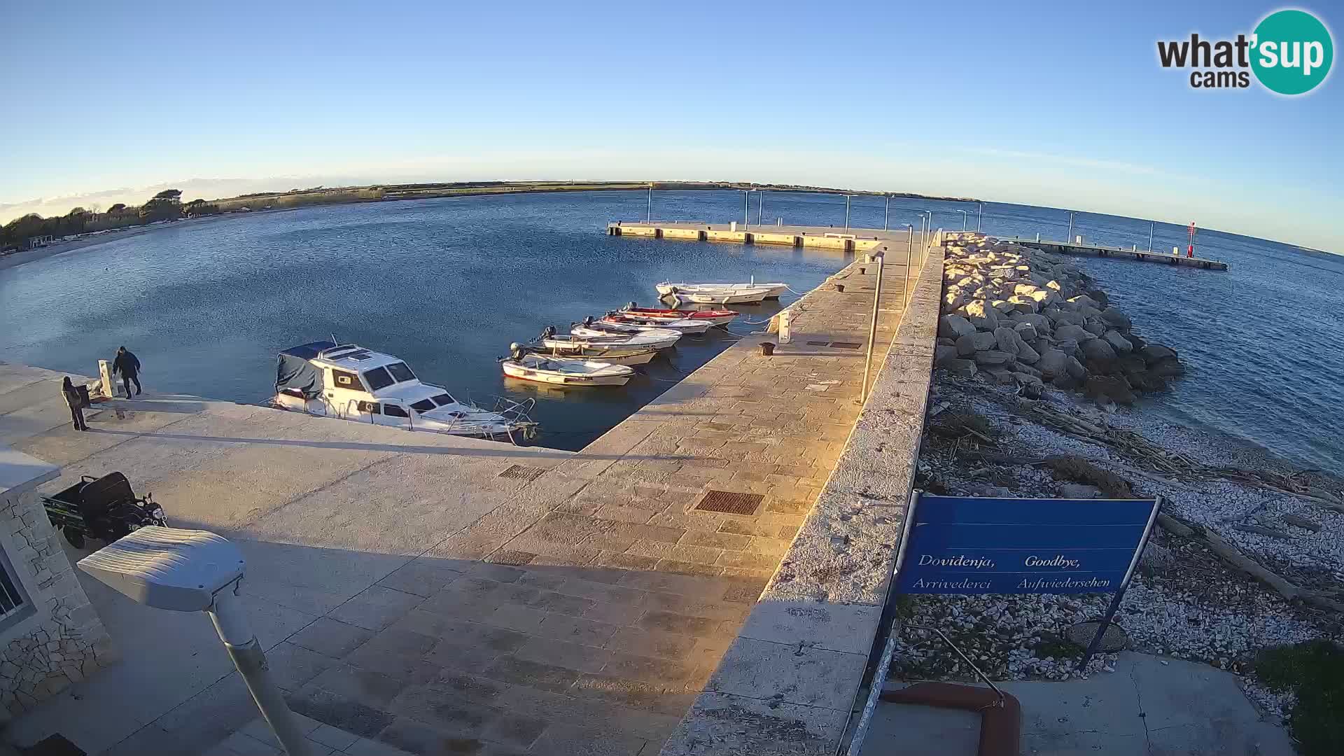 Webcam de l’île d’Unije – Explorez la beauté du joyau caché de la Croatie