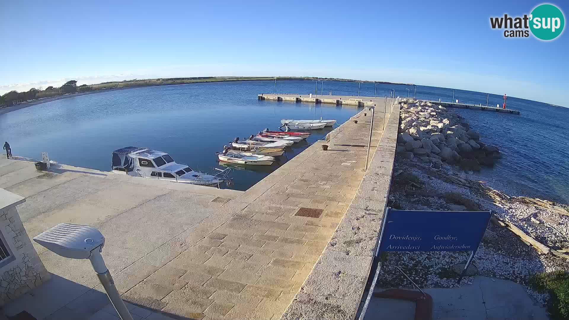 Webcam de l’île d’Unije – Explorez la beauté du joyau caché de la Croatie