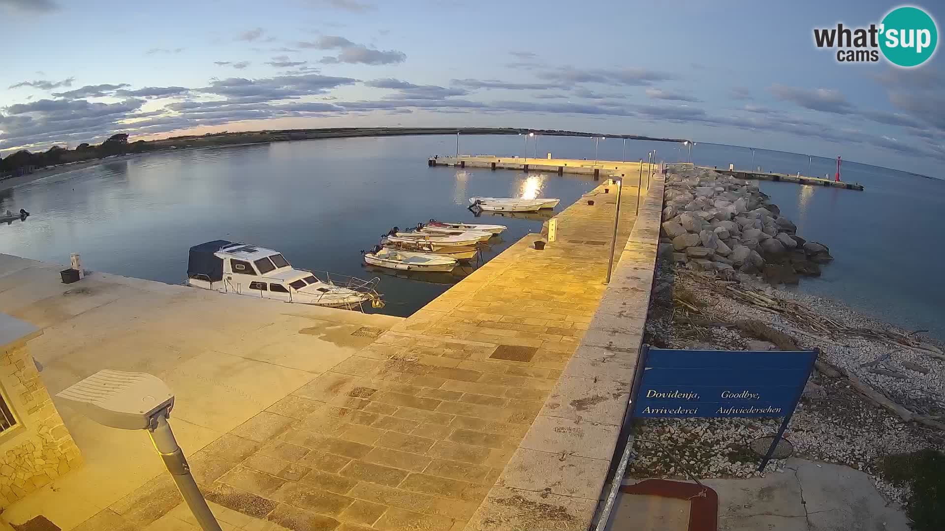 Webcam de l’île d’Unije – Explorez la beauté du joyau caché de la Croatie