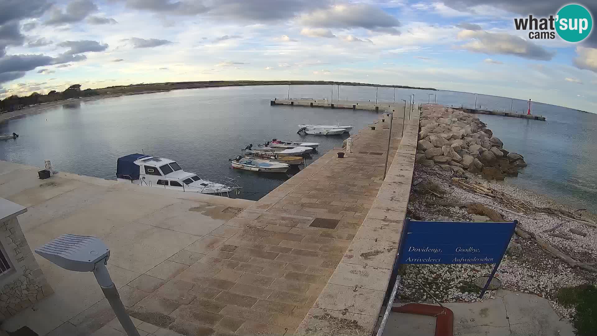 Webcam de l’île d’Unije – Explorez la beauté du joyau caché de la Croatie