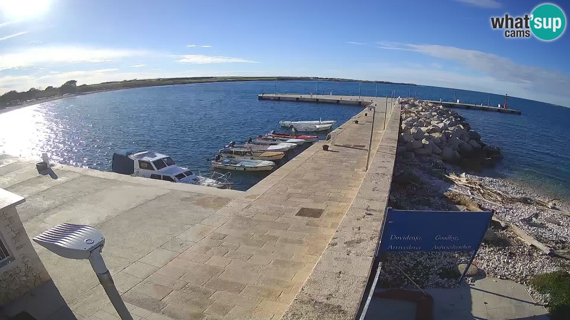 Webcam de l’île d’Unije – Explorez la beauté du joyau caché de la Croatie