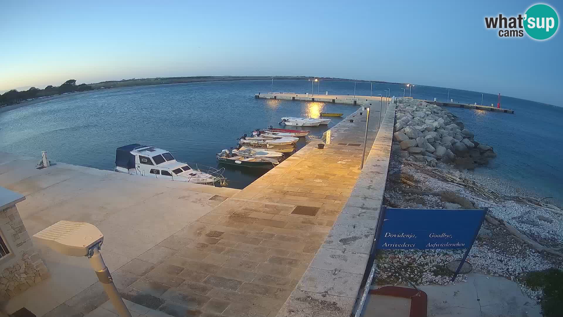 Webcam de l’île d’Unije – Explorez la beauté du joyau caché de la Croatie