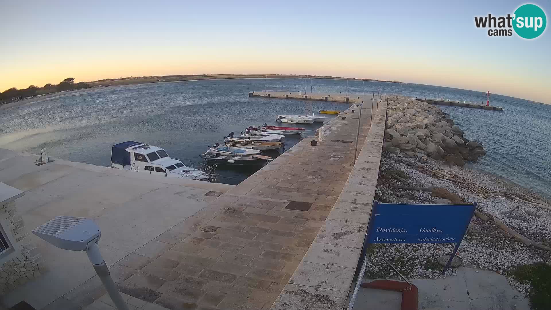 Webcam de l’île d’Unije – Explorez la beauté du joyau caché de la Croatie