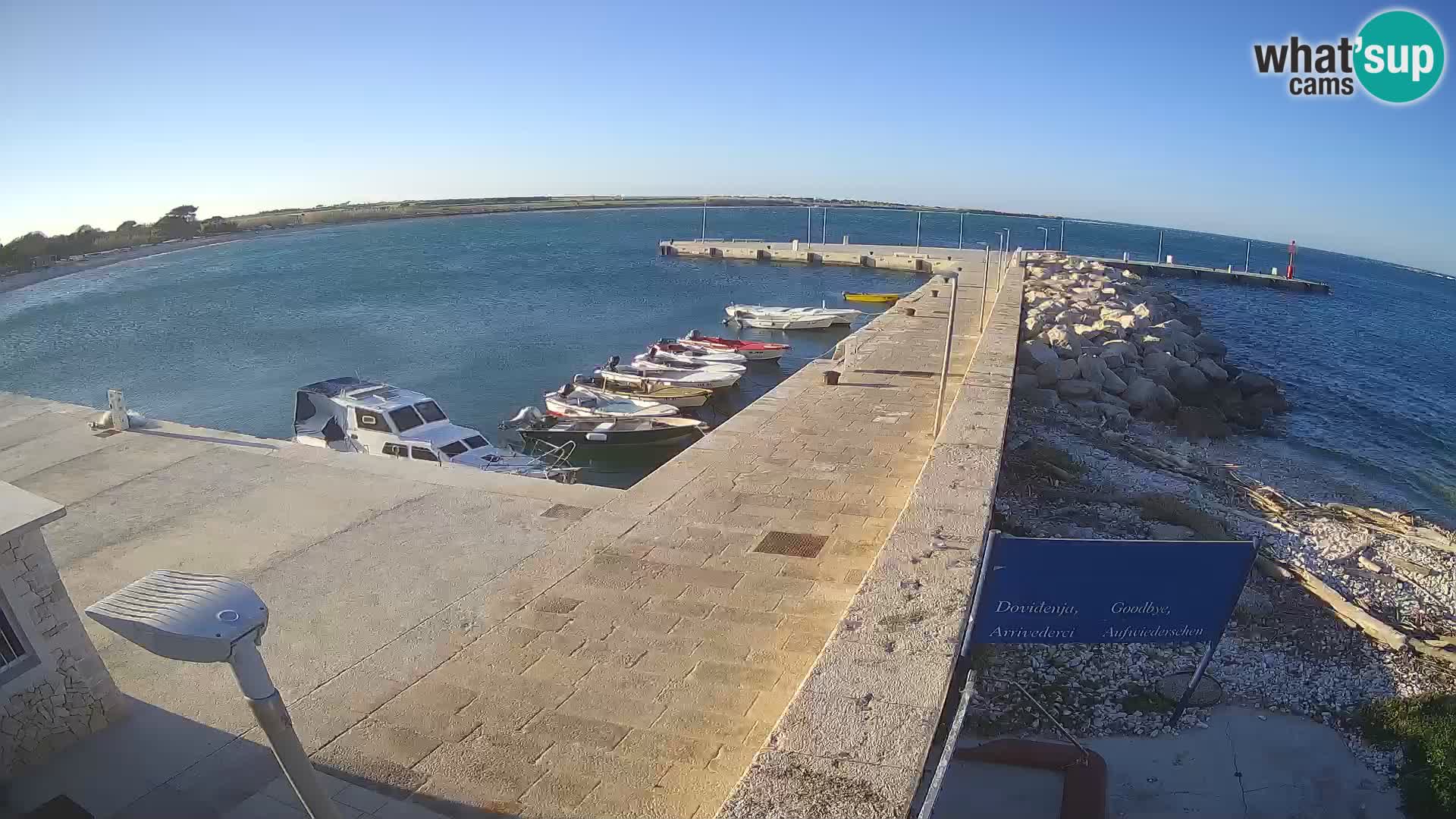 Webcam de l’île d’Unije – Explorez la beauté du joyau caché de la Croatie