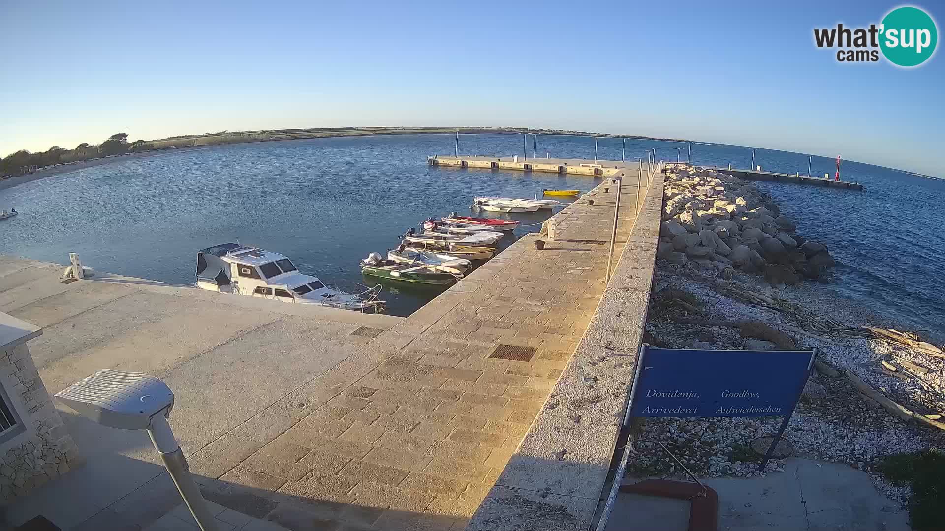 Webcam de l’île d’Unije – Explorez la beauté du joyau caché de la Croatie