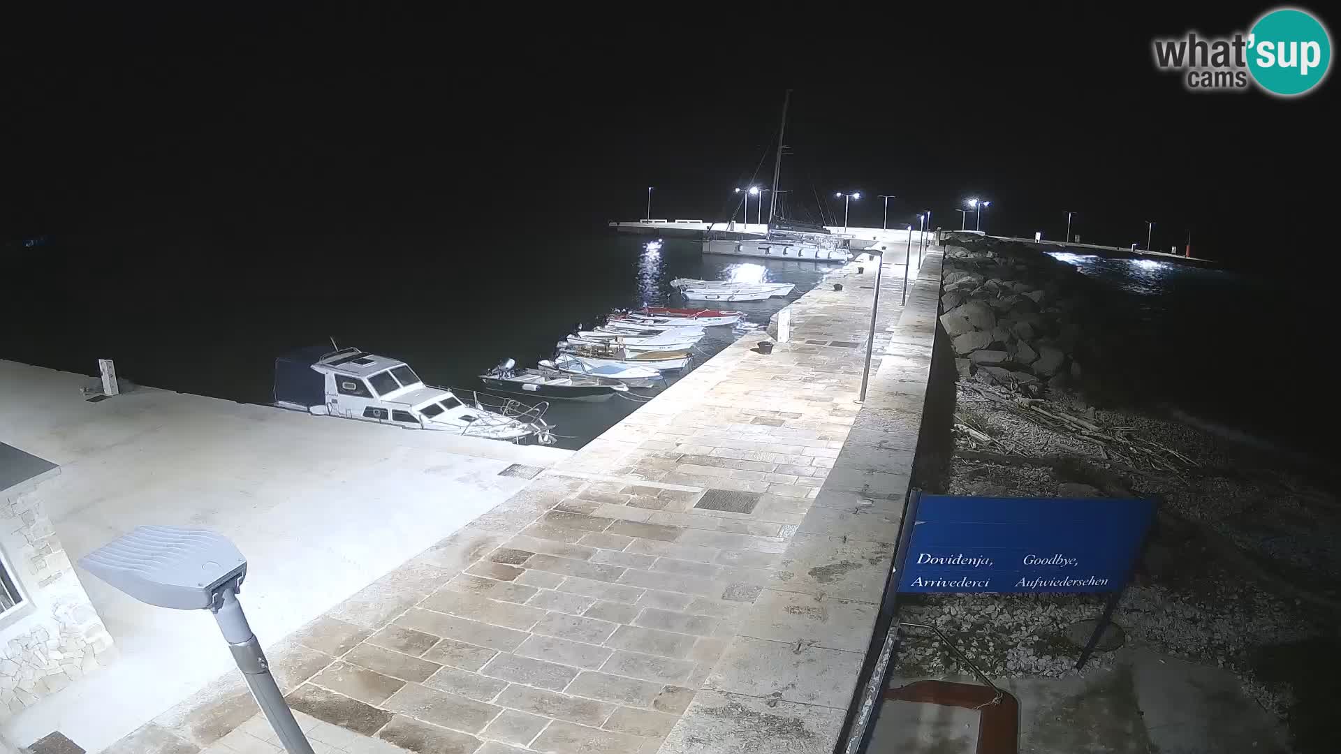 Webcam de l’île d’Unije – Explorez la beauté du joyau caché de la Croatie