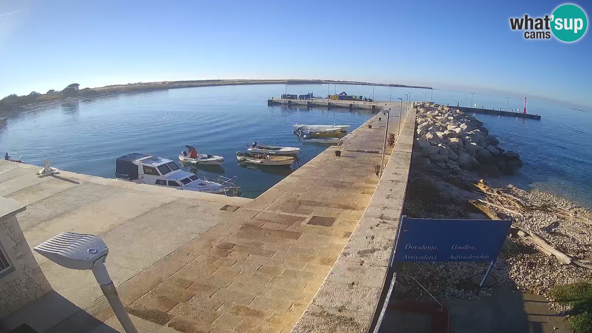 Webcam de l’île d’Unije – Explorez la beauté du joyau caché de la Croatie