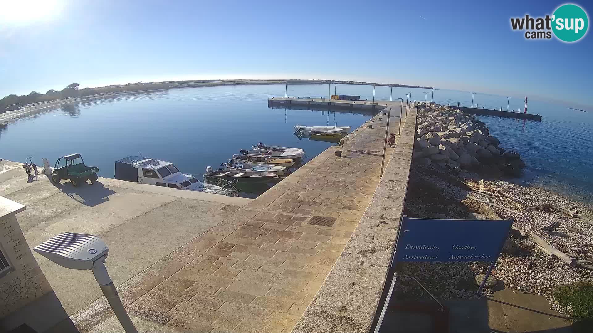 Webcam de l’île d’Unije – Explorez la beauté du joyau caché de la Croatie