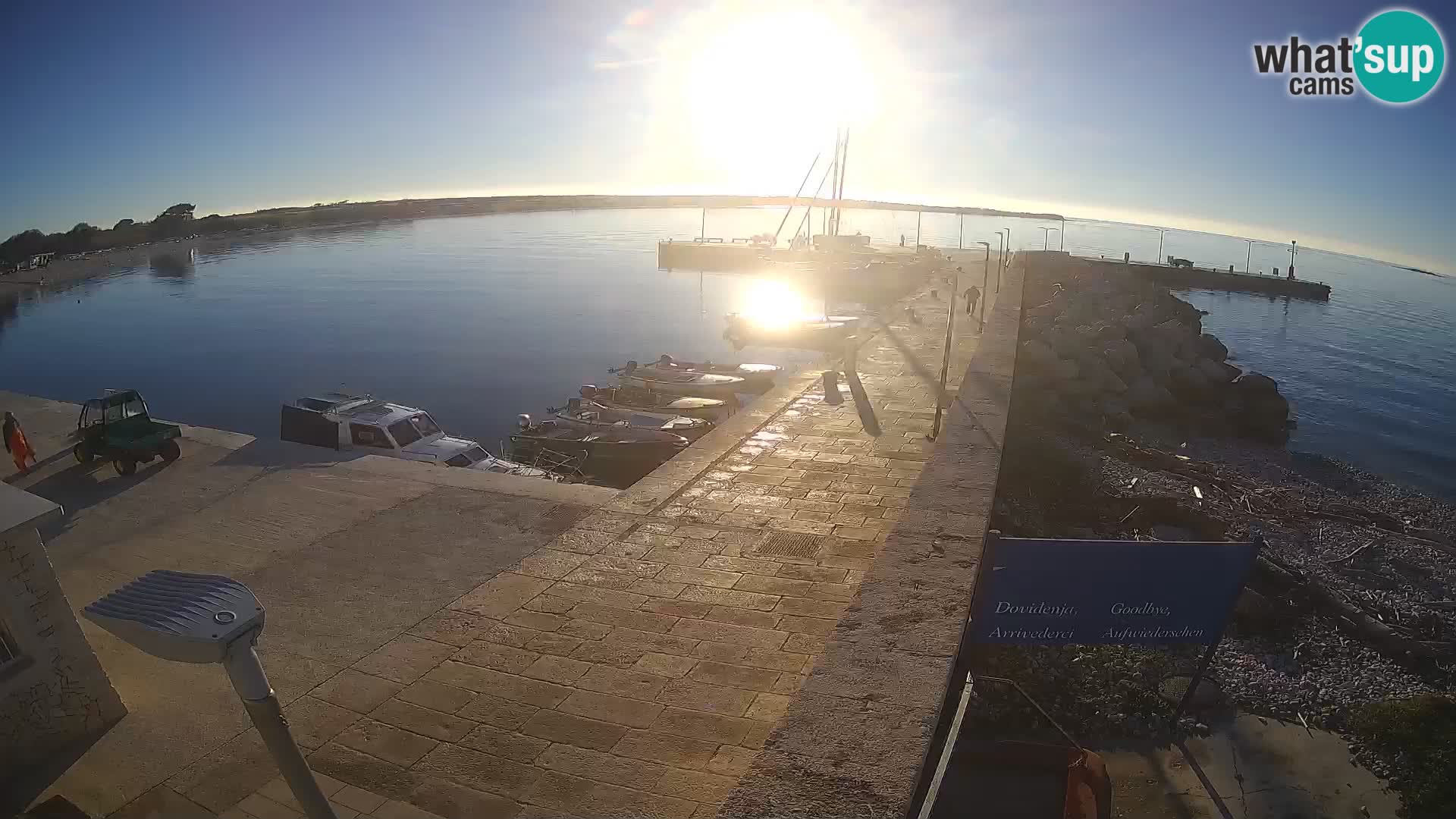 Webcam de l’île d’Unije – Explorez la beauté du joyau caché de la Croatie